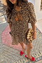 Leopard Mini Nara Dress