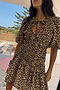 Leopard Mini Nara Dress