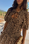 Leopard Mini Nara Dress