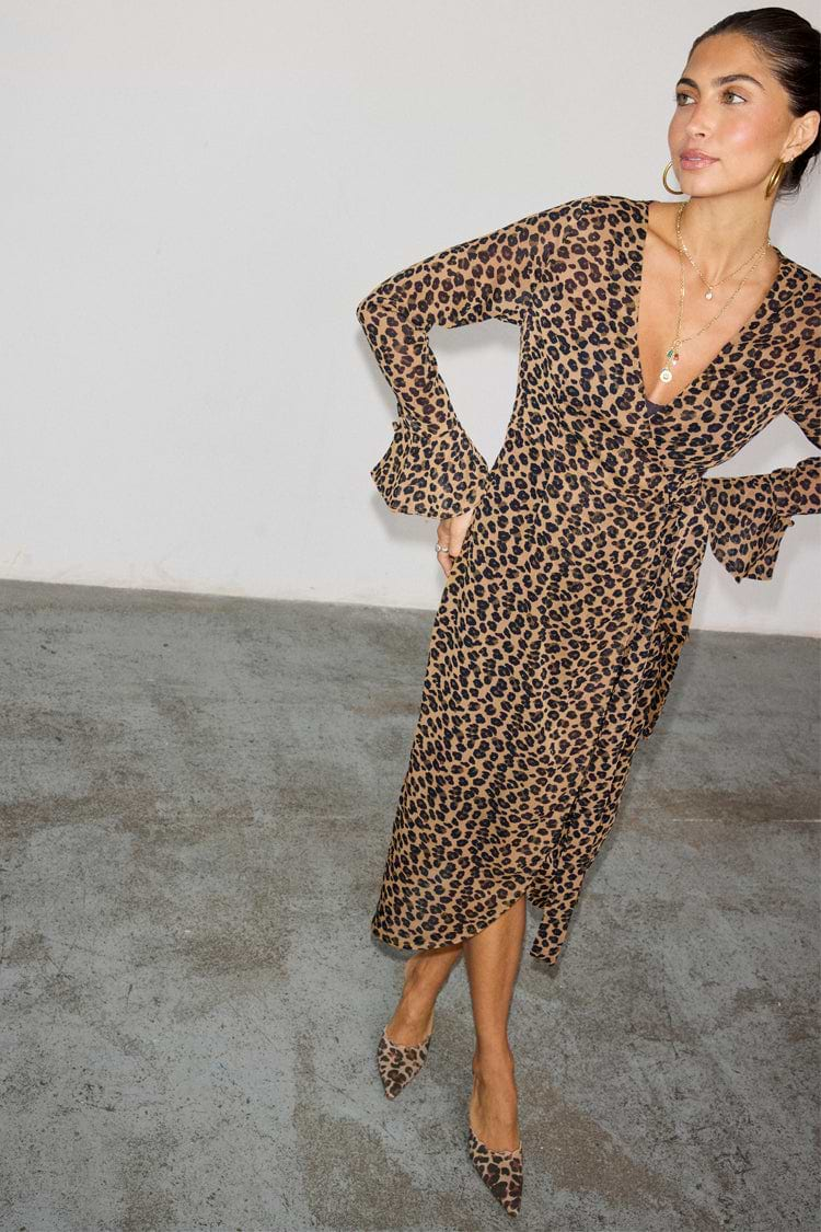 Never fully dressed leopard dress best sale