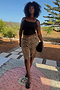 Leopard Lucia Scallop Pocket Long Shorts
