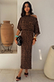 Lucia Leopard Tilly Dress