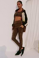 Thumbnail for caption_Model wears Leopard Windbreaker Jacket  in UK size 8/ US 4