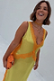 Olive and Orange Lace Clio Dress