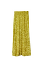 Lime Sequin Dorris Skirt