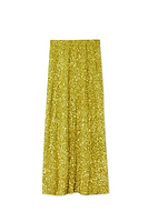 Thumbnail for Lime Sequin Dorris Skirt