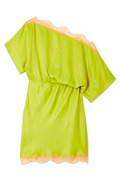 Thumbnail for Olive Lace Mini Tilly Dress