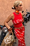 Red Fish Love Tank Top