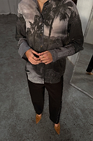 Thumbnail for caption_Model wears Mallorca Cristi Shirt  in UK size 10/ US 6