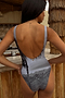 Black Mallorca Palm Swimsuit