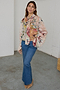 Multi Marble Bibi Top