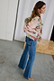 Multi Marble Bibi Top