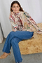 Multi Marble Bibi Top