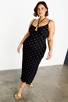 Thumbnail for Black Megan Plisse Dress