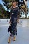 Mono Palma Mesh Dress