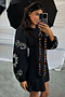 Black Enchanted Mini Dress
