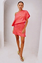 Pink Animal Jacquard Mini Tilly Dress