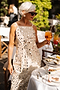 Cream Mirror Taliah Midi Dress