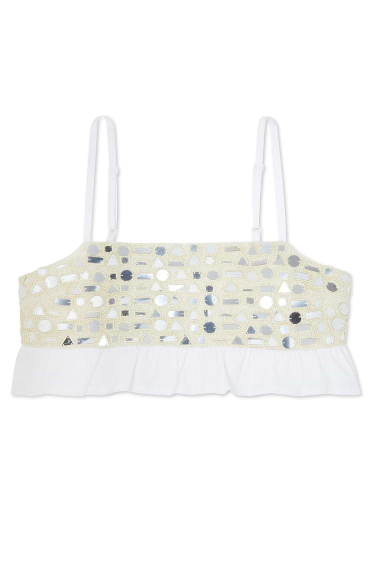 Cream Mirror Gabbi Top