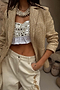Cream Mirror Gabbi Top