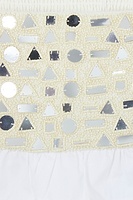 Thumbnail for Cream Mirror Gabbi Top