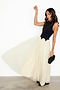 Black and Cream Monika Dress Petite