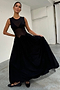 Black Mesh Monika Dress