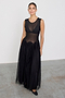 Black Mesh Monika Dress