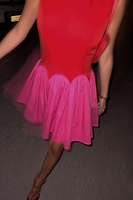 Thumbnail for Red and Pink Mini Monika Dress Petite