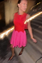 Red and Pink Mini Monika Dress Petite