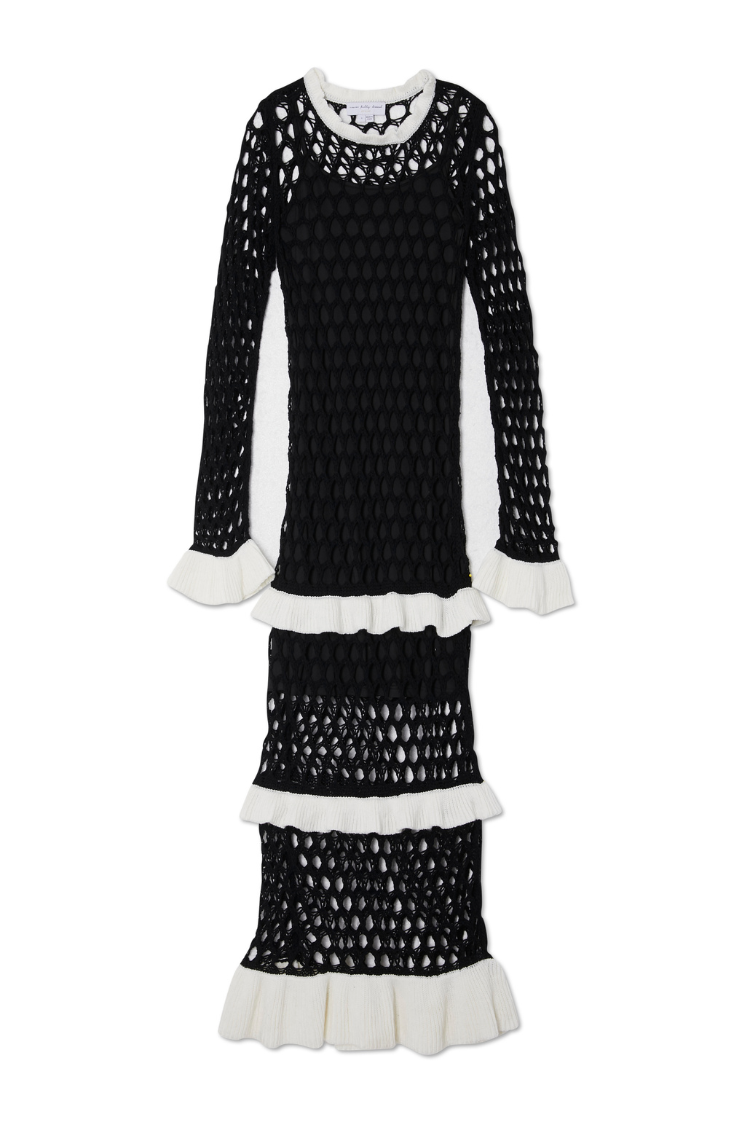 Mono Crochet Chloe Dress Petite