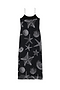 Black Seashell Mesh Cami Dress