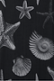 Black Seashell Mesh Cami Dress