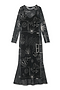 Mono Palma Mesh Dress