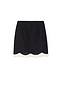 Mono Scallop Mini Jaspre Skirt