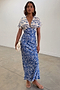 Blue Mosaic Elodie Dress