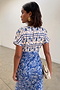 Blue Mosaic Elodie Dress