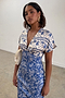 Blue Mosaic Elodie Dress