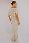 Cream Multi Foil Elodie Dress