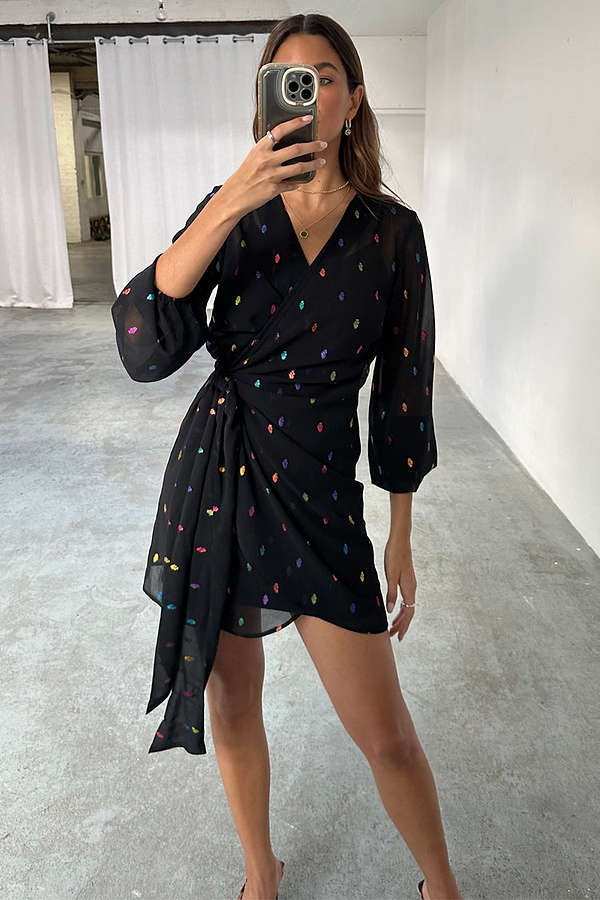 Black Multi Spot Mini Vienna