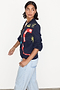 Navy Sundazed Summer Bomber