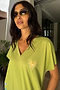 Olive Charms T Shirt Dress