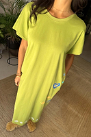 Thumbnail for caption_Model is 5ft7” and is wearing size M