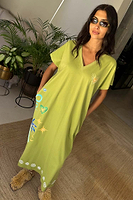 Thumbnail for caption_Model is 5ft7” and is wearing size M