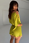 Olive Lace Mini Tilly Dress