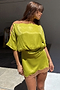Olive Lace Mini Tilly Dress
