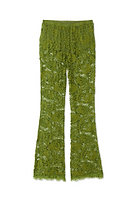 Thumbnail for Olive Lace Diva Trousers Petite