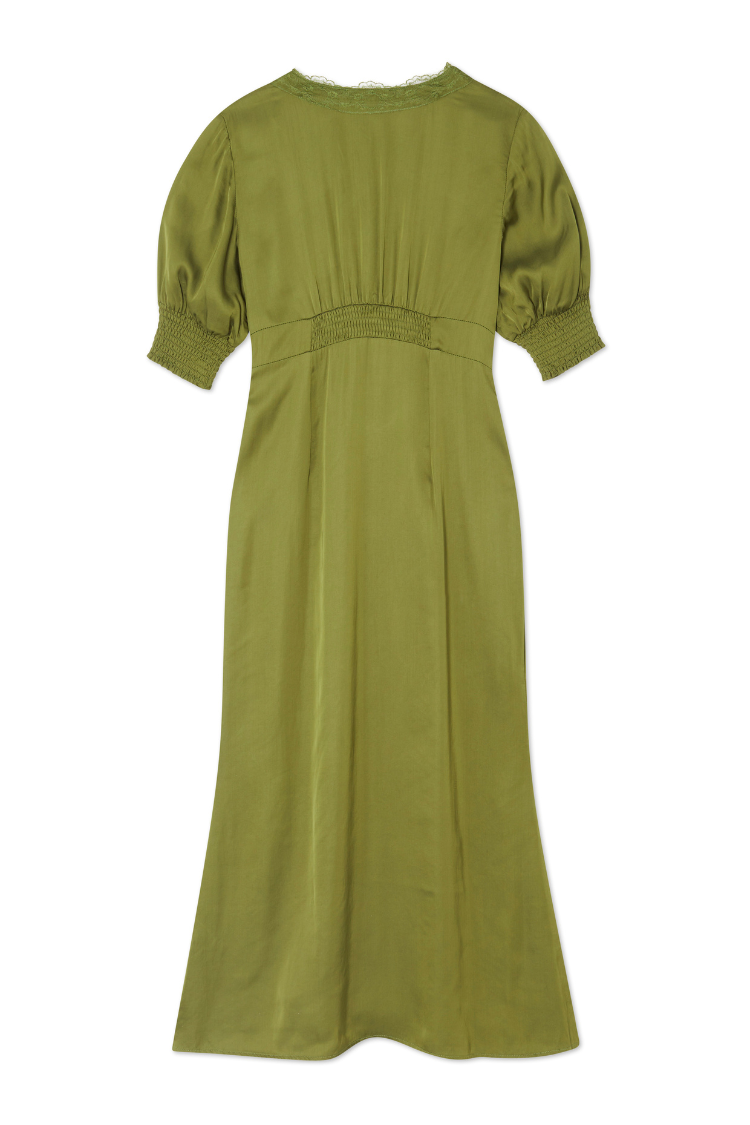 Olive Lace May Dress