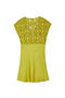 Green Shell Mini Elodie Dress
