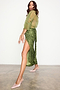 Olive Sequin Jaspre Skirt